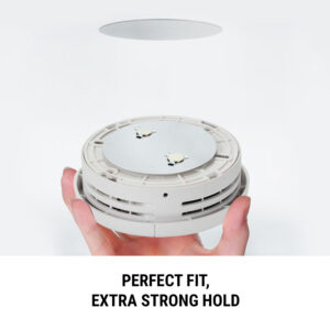 SHD by oneConcept Magnetic mount, Magnetický držiak pre detektory dymu, od Ø 7 cm samolepiaci,