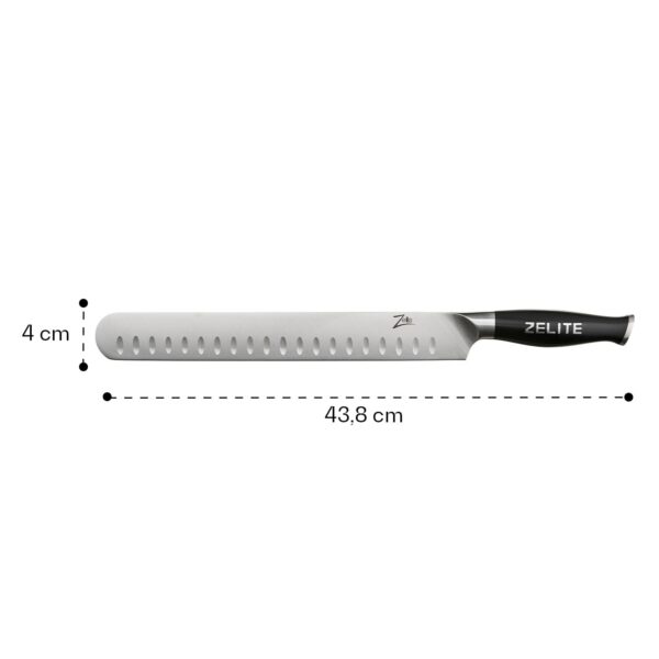 Zelite Infinity by Klarstein Comfort Pro, 12" nakrajovací nôž, 56 HRC, nehrdzavejúca oceľ - Image 2