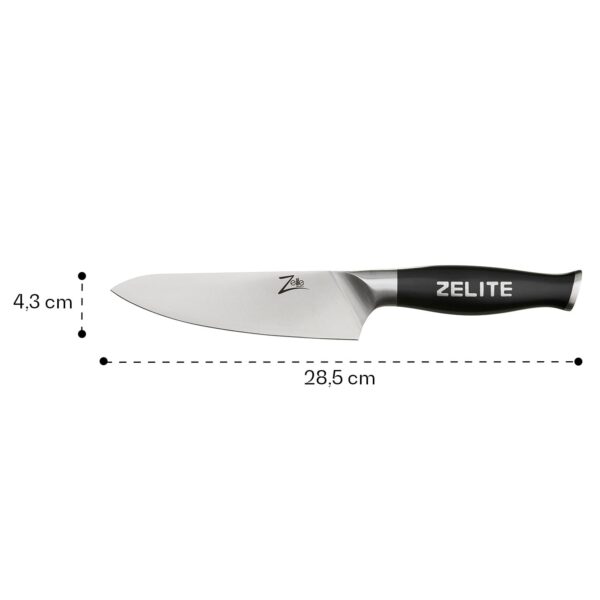 Zelite Infinity by Klarstein Comfort Pro, 6" nôž šéfkuchára, 56 HRC, nehrdzavejúca oceľ - Image 2