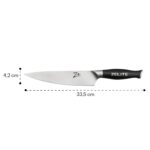 Zelite Infinity by Klarstein Comfort Pro, 8" nôž šéfkuchára, 56 HRC, nehrdzavejúca oceľ - Image 2