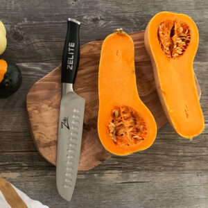 Zelite Infinity by Klarstein Comfort Pro, 7" nôž santoku, 56 HRC, nehrdzavejúca oceľ