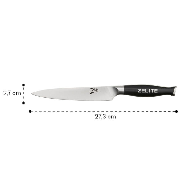 Zelite Infinity by Klarstein Comfort Pro, 6" univerzálny nôž, 56 HRC, nehrdzavejúca oceľ - Image 2
