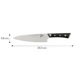 Zelite Infinity by Klarstein Razor-Edge, 8" kuchársky nôž, 59 HRC, nehrdzavejúce oceľ - Image 2