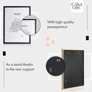 Casa Chic Kenton, rám na obrázky, obdĺžnikový, DIN A1, pasparta, plexisklo