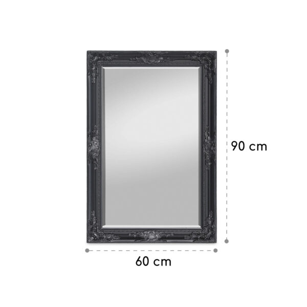 Casa Chic Manchester Nástenné zrkadlo s masívnym dreveným rámom Obdĺžnikové 90 x 60 cm - Image 3
