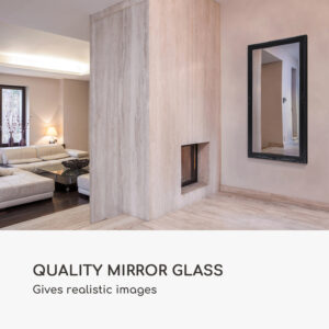 Casa Chic Wembley Nástenné zrkadlo z pravého dreva Obdĺžnikové 140 x 75 cm