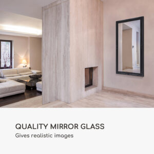 Casa Chic Wembley Nástenné zrkadlo z pravého dreva Obdĺžnikové 140 x 75 cm