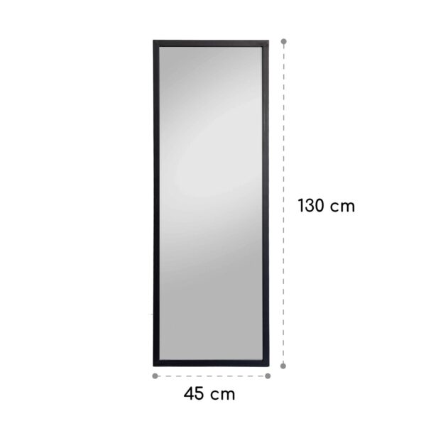 Casa Chic Luton Nástenné zrkadlo z pravého dreva obdĺžnikové 130 x 45 cm - Image 3