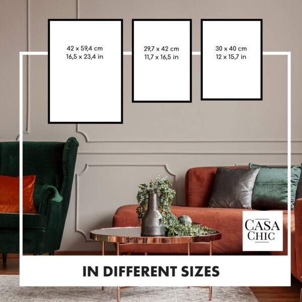 Casa Chic Finsbury, rám na obrázky, obdĺžnikový, fotky A2, pasparta, sklo - Image 3