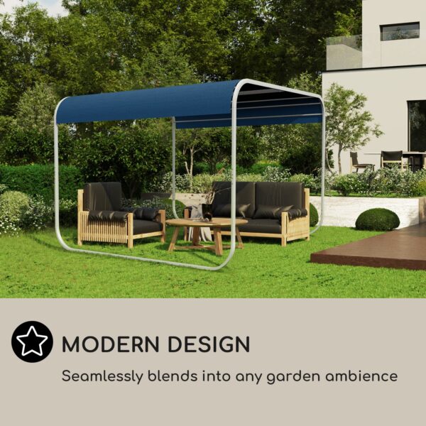 Blumfeldt Orleans, pergola, 300 x 220 x 300 cm, posuvná strecha, ochrana pred UV žiarením 50+, ľahký - Image 3