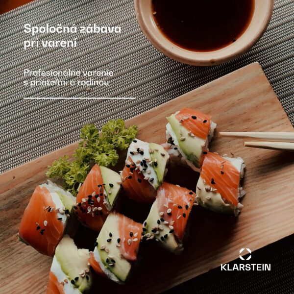 Klarstein Shibui súprava nožov na sushi, 15 dielov, 4 nože s praktickým príslušenstvom - Image 3