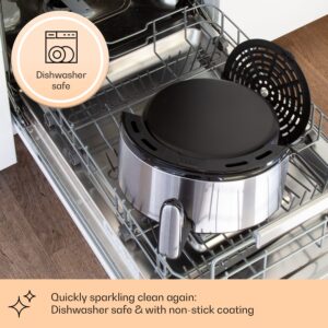 Klarstein Crisp-Pro, teplovzdušná fritéza, 1500 W, 4,3 l, nehrdzavejúca oceľ