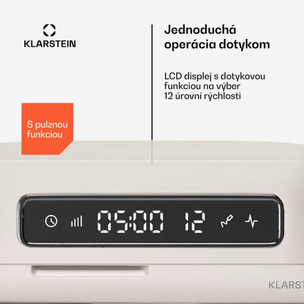 Klarstein Chiara kuchynský robot, 1600 W, 12 nastavení, misa z nehrdzavejúcej ocele, LCD displej, vrátane príslušenstva - Image 2