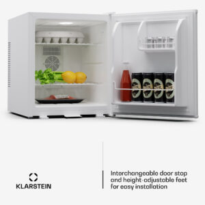 Klarstein Matterhorn 44, mini chladnička, 44 litrov, 35 dB, kompaktná, uzamykateľná