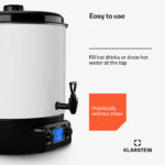 Klarstein Biggie Digital, závarací hrniec, 27 l, 1800 W, nehrdzavejúca oceľ - Image 3