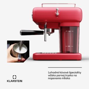 Klarstein Espressionata Evo, pákový kávovar, 950 W, 19 bar, 1,2 l, 2 šálky
