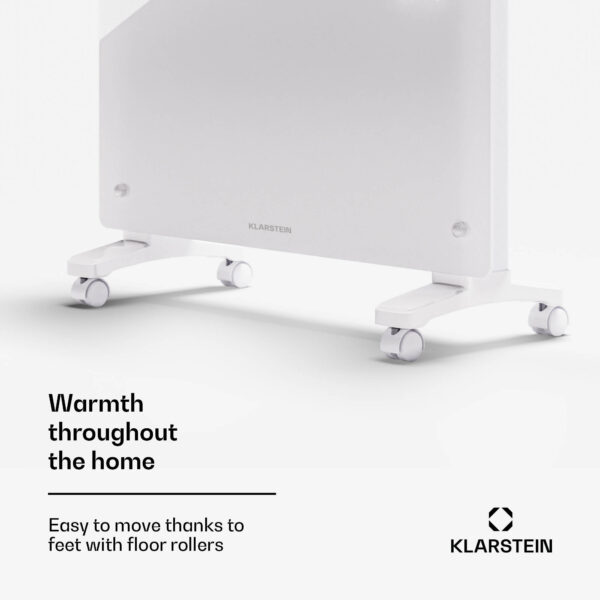 Klarstein Bornholm Smart 1500, konvekčné vykurovacie teleso, 1500W, WiFi, LED, IP24