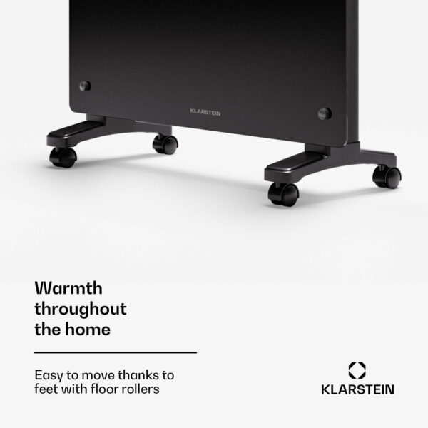 Klarstein Bornholm Smart 1500, konvekčné vykurovacie teleso, 1500W, WiFi, LED, IP24