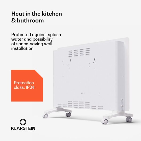 Klarstein Bornholm Smart 2500, konvektor, 2500W, WiFi, LED, IP24 - Image 2