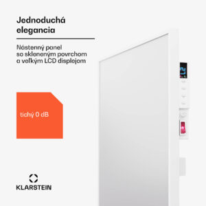 Klarstein Wonderwall Air Smart 480, infračervený ohrievač, 50 x 90 cm, 480 W, aplikácia