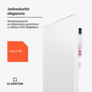 Klarstein Wonderwall Air Smart 600, infračervený ohrievač, 60 x 100 cm, 600 W, aplikácia
