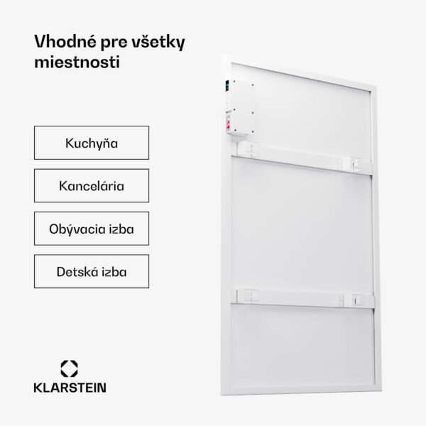 Klarstein Wonderwall Air Smart 600, infračervený ohrievač, 60 x 100 cm, 600 W, aplikácia - Image 3