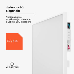 Klarstein Wonderwall Air Smart 770, infračervený ohrievač, 60 x 120 cm, 770 W, aplikácia