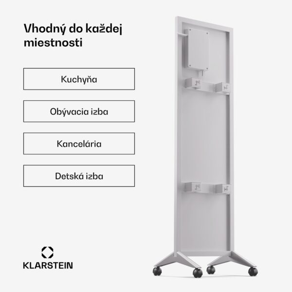 Klarstein Wonderwall Smart Bornholm, infražiarič, 30 x 100 cm, 320 W, aplikácia - Image 3