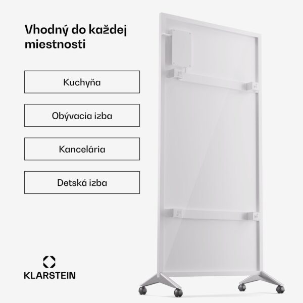 Klarstein Wonderwall Smart Bornholm, infražiarič, 60 x 120 cm, 1200 W, aplikácia - Image 3