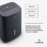 Klarstein DryFy Pro Connect Smart, Odvlhčovač vzduchu, WiFi, Kompresný, 30l/d, 25-30m²