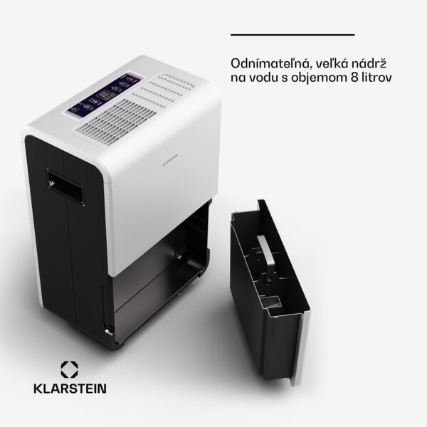 Klarstein DryFy Grand Smart 70, odvlhčovač, WiFi, kompresný, 70l/24h, 60-90 m² - Image 2