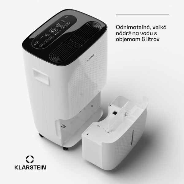Klarstein DryFy Pro Connect Smart, Odvlhčovač vzduchu, WiFi, Kompresný, 60l/24h, 45-65m² - Image 2