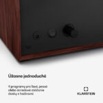 Klarstein Brienz 3, naťahovač hodiniek, 3 hodinky, 4 režimy, drevený vzhľad, modré vnútorné osvetlenie - Image 2