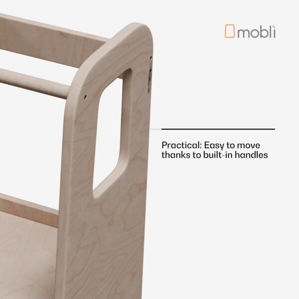 Mobli Ully Montessori, učebná veža, MDF, 40,5 x 86 x 38 cm, výškovo nastaviteľná - Image 2