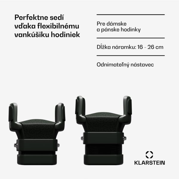 Klarstein Sarthe 3, naťahovač hodiniek, na 3 hodinky, 4 režimy otáčania, LED osvetlenie, zámok - Image 2