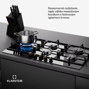 Klarstein Victoria Chef Edition, plynová varná doska, 5 zón