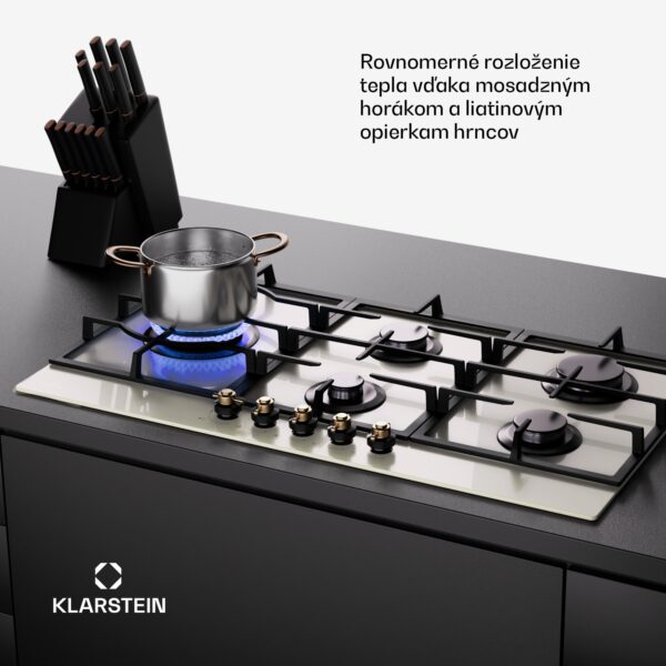 Klarstein Victoria Chef Edition, plynová varná doska, 5 zón