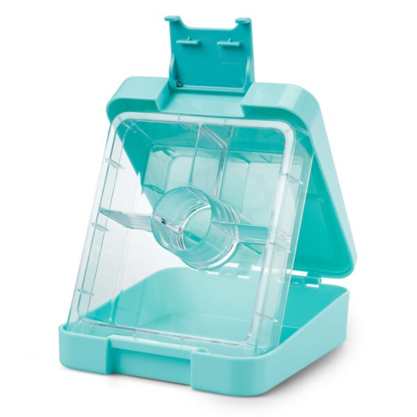 Klarstein schmatzfatz easy Snackbox, 4 priehradky, 18 x 15 x 5 cm