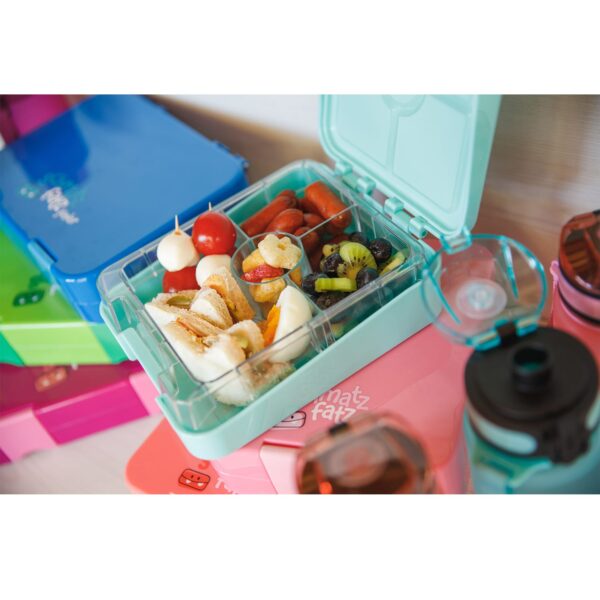 Klarstein schmatzfatz easy Snackbox, 4 priehradky, 18 x 15 x 5 cm - Image 2