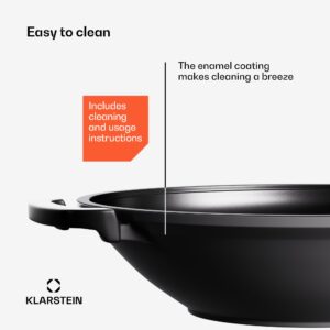 Klarstein Jersey Wok - čierny