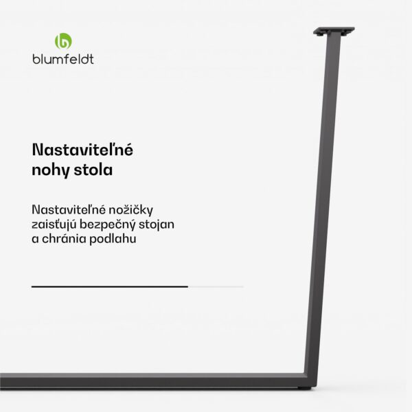 Blumfeldt Ayr Table Legs, Nohy stola 62 x 72 cm, kov