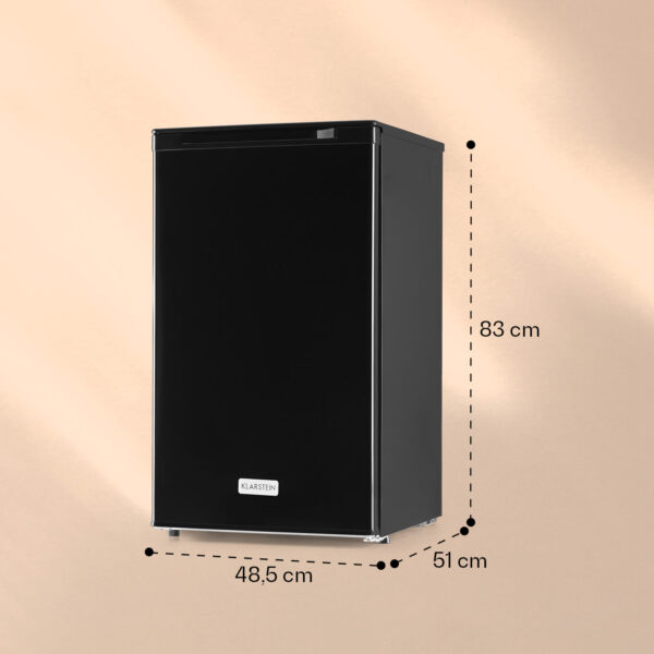 Klarstein Garfield XL, mraznička, 69 l, 4 hviezdičky, 80 W, energet. trieda F, biela - Image 3
