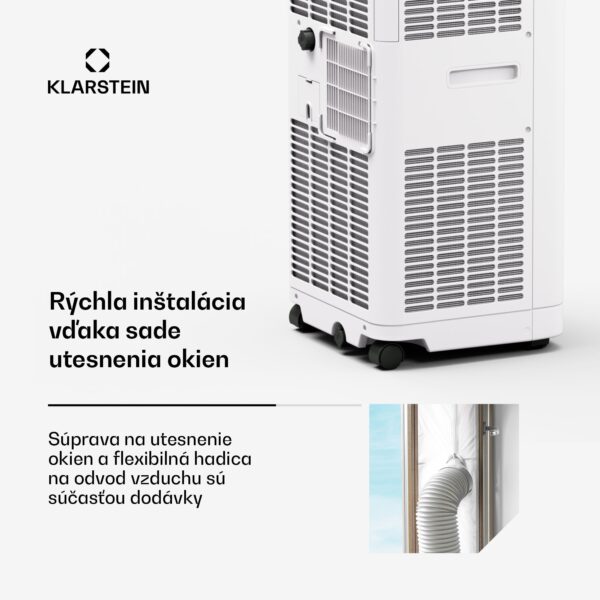 Klarstein Breeze Box 9K Smart PAC klimatizácia, Režim 3 v 1, Inteligentné ovládanie, do 32 m², 24h časovač, mobilná - Image 2