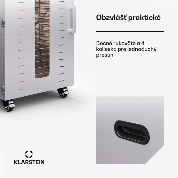 Klarstein Master Jerky 600, sušička, výkon 4 000 W, s dvoma komorami, teplotný rozsah 30 - 90 °C - Image 2