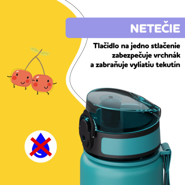 Klarstein schmatzfatz náhradné viečko, tlačidlo, silikónová slamka, pre 500ml fľašu