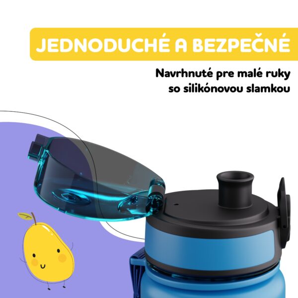 Klarstein schmatzfatz náhradné viečko, tlačidlo, silikónová slamka, pre 500ml fľašu - Image 2