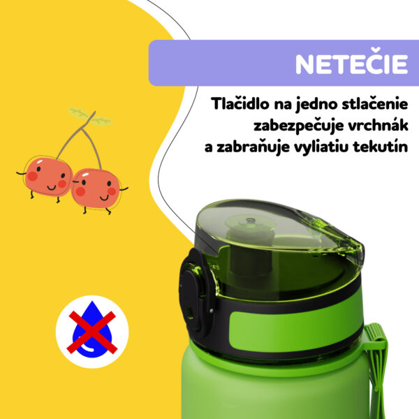 Klarstein schmatzfatz náhradné viečko, tlačidlo, silikónová slamka, pre 500ml fľašu