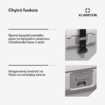Klarstein SwiftFrost 12L chladiaci box, 12V/230V, do -20 °C, kompresor, 2 úrovne výkonu, LED displej - Image 3