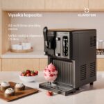 Klarstein SweetSwirl zmrzlinovač, zmrzlina, smoothies a mliečne koktaily, automatické čistenie