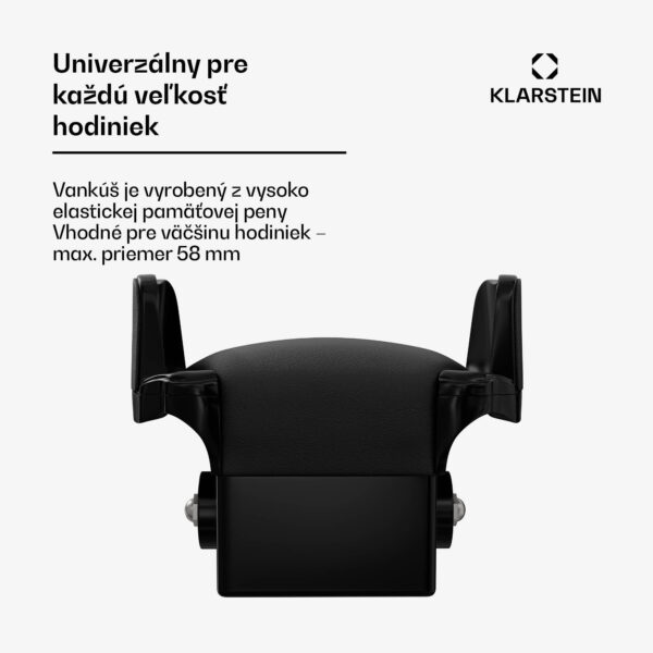Klarstein TimeSync naťahovač hodiniek, 1 hodinky, 5 režimov, 3 smery, vegánsky, univerzálna veľkosť, tichý